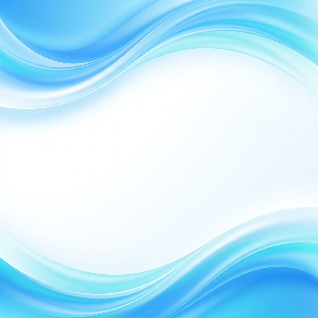 White and Sky Blue Gradient Background